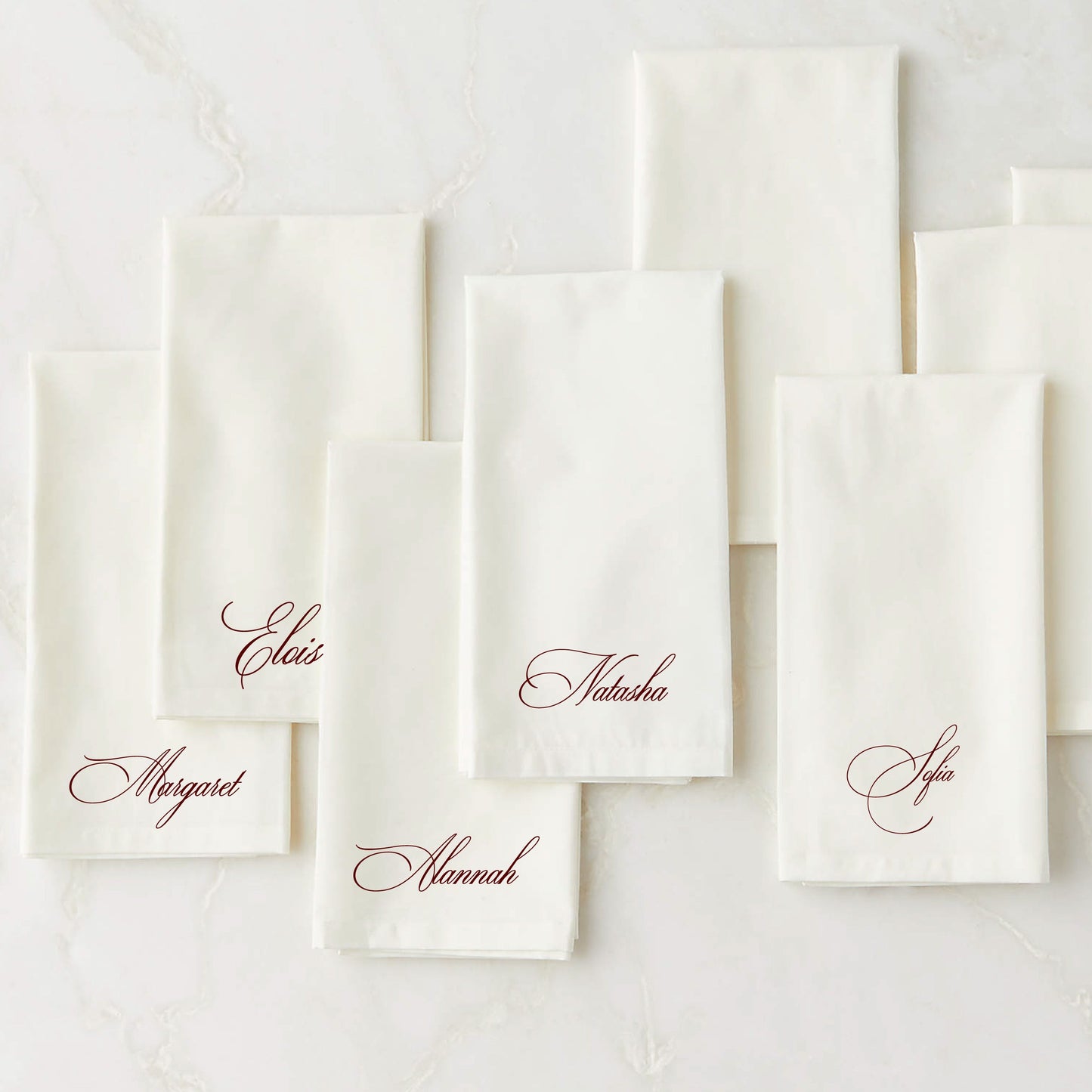 Embroidered  Name Napkin